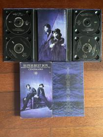 恰克与飞鸟Chage-Aska CD-BOX精选CHAGE and ASKA Super Best Box正品JP限定盘4CD+写真