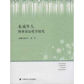 【正版新书】未成年人刑事诉讼程序探究