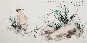 （保真字畫，取自畫家本人，一手貨源） 李永亮，1963出生、北京市人、大學(xué)本科學(xué)歷，北京教育學(xué)院通州分院美術(shù)研修員，正高級(jí)教師，中國(guó)美術(shù)家協(xié)會(huì)會(huì)員，北京市美術(shù)教育研究會(huì)理事、國(guó)家義務(wù)教育教科書小學(xué)美術(shù)教材編委、教參副主編。師從著名畫家彭培泉、高卉民、高士尊，作品多次參加全國(guó)、省市級(jí)展覽并獲獎(jiǎng)；發(fā)表出版多部個(gè)人畫集與專