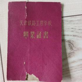 1962年毕业证书。