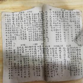 活人指掌五卷五册全／范阳卢连州中医精抄本原件出售