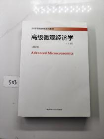 高级微观经济学(21世纪经济学系列教材)