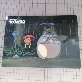 日版 MY NEIGHBOR TOTORO となりのトトロ 我的邻居多多罗（龙猫）雨中站台候车 宫崎骏 监督作品 动漫垫板