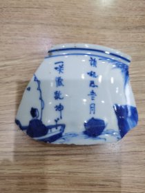 明青花瓷片