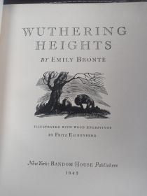 Jane Eyre and Wuthering Heights -- 勃朗特姐妹《简爱》《呼啸山庄》