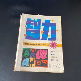 智力 1989年1-12期全.1990第1期【合订本一共13本】