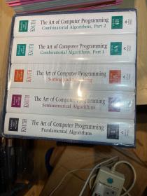 现货 The Art of Computer Programming, Volumes 1-4B Boxed Set  英文原版  计算机程序设计艺术 全5卷 基本算法+半数值算法+排序与查找+组合算法   Donald E. Knuth 高德纳