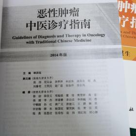 恶性肿瘤中医诊疗指南 ( 食管、肝、结直肠、鼻咽、肺、胃)一函七册全