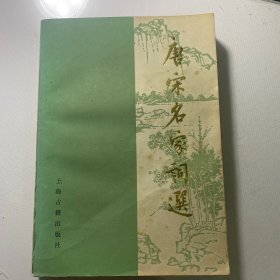 唐宋名家词选