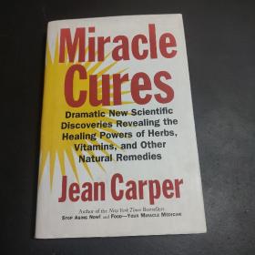 英文原版  Miracle Cures   1997年 小16开硬精装