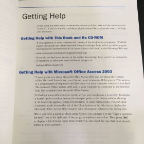 MsOfficeAccess2003StepBy（微软Office  2003年准入）