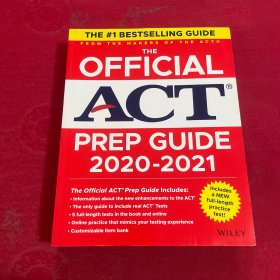 ACT官方备考指南 2020-2021 英文原版 The Official ACT Prep Guide