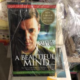 外语原版书：美丽心灵英文原版《A beautiful mind》讲述数学天才约翰纳什的故事