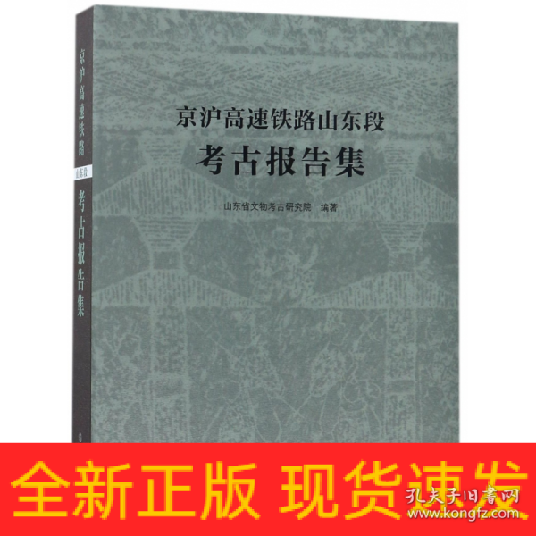 京沪高速铁路山东段考古报告集