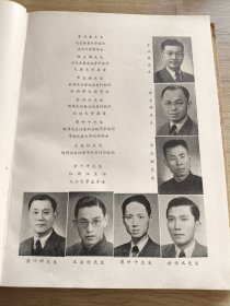 1951年上海立信学校年刊校友录精装品相好