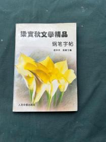 梁实秋文学精品钢笔字帖