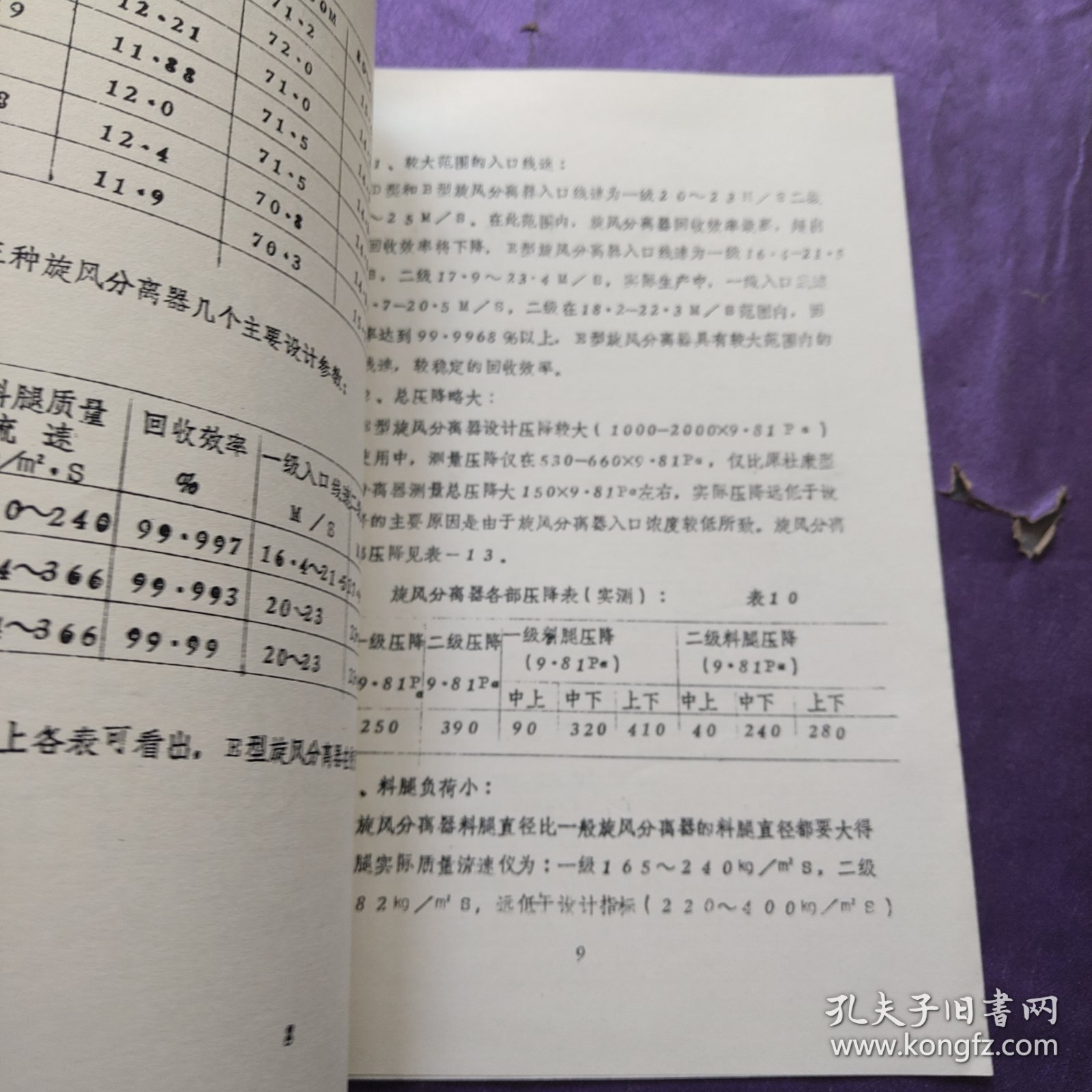 点击查看原图 E型旋风分离器使用总结