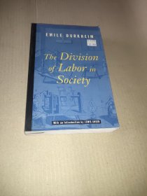 the division of labor in society with an introduction by lewis coser