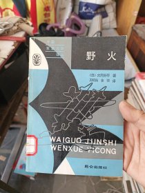 外国军事文学译丛,野火 一版一印馆藏内页干净整洁无写划近全新，外品详见图