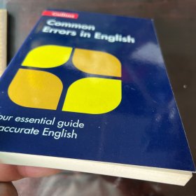 Collins common errors in English英文原版