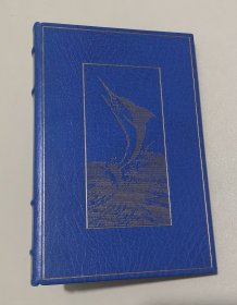 富兰克林稀缺蓝皮本 《老人与海》 海明威 The Old Man And The Sea, Hemingway Franklin Library真皮精装限量珍藏版