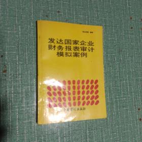 发达国家企业财务报表审计模拟案例