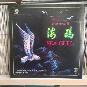 80年代男声小合唱海鸥，香港百利出版全新LP黑胶老唱片