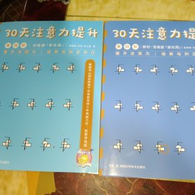 30天注意力提升第四阶（套装共2册）