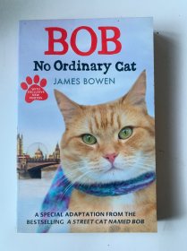 英文原版 Bob: No Ordinary Cat 倫敦街貓記:當(dāng)Bob來敲門
