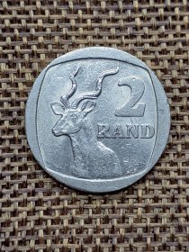 南非2兰特铜锌镀镍币1996 fz0025