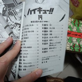 排球少年（14；15） 合售