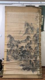 特大幅 山水
纸本绫裱
品相如图所示
画心尺寸225×120cm