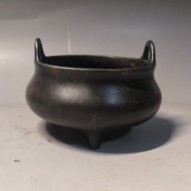 古玩旧藏大明宣德年款铜香炉