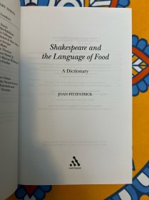 【William Shakespeare 研究】Shakespeare's Medical Language A DictionaryShakespeare and the Language of Food Shakespeare's Military Language 莎士比亚的医学语言辞典 莎士比亚的食物语言辞典 莎士比亚的军事语言辞典