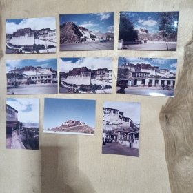 大约1985年国外记者拍的西藏布达拉宫照片9张