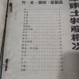 1955年印，华东土产概况13本合售，有茶叶，瓷器等重要内容