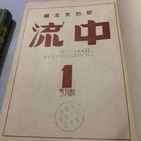 《中流》第一卷1-12+第二卷1-10 全二册（馆藏，民国杂志精装影印本）