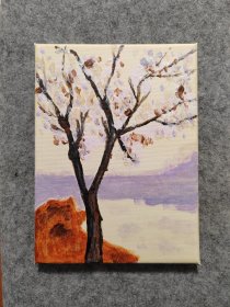 手绘丙烯画011