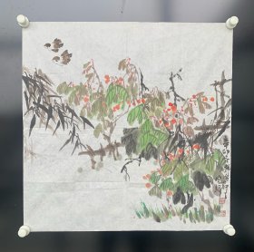 周光辉：号静雷轩主，笔名寒星。现任民革中央画院理事、民革新疆画院执行院长，中国国画家协会理事，新疆文化艺术研究会副会长，新疆美协国画艺委会委员，昌吉市文联副主席，昌吉美协主席
