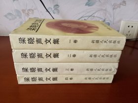 梁晓声文集（1-4全四卷）