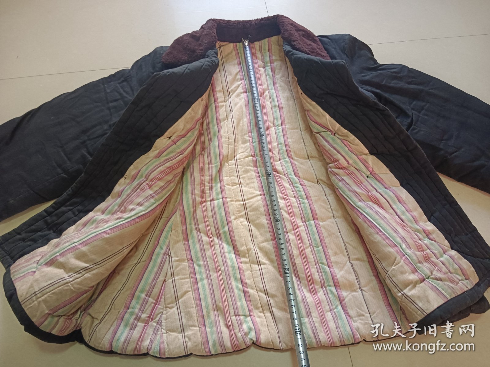 老棉袄 半身棉大衣 图片有尺寸自定不保合身 道具收藏