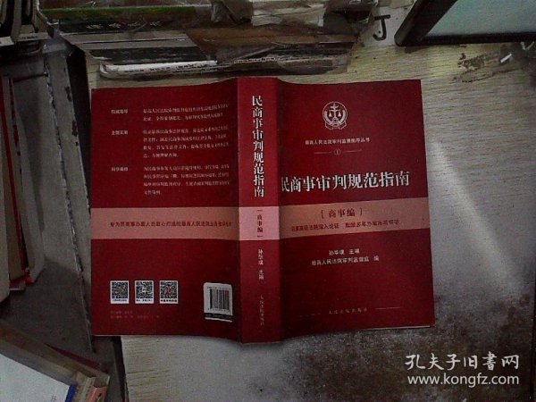 人民法院出版社 民商事审判规范指南