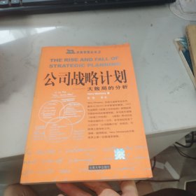 卓越管理丛书:公司战略计划--大败局的分析