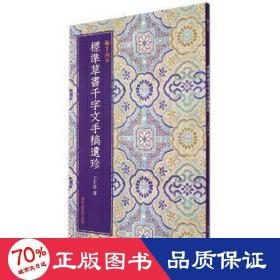 中国碑帖集珍标准草书千字文手稿遗珍 毛笔书法 于右任