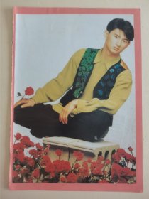 吴奇隆张卫健16开正反面彩页1张