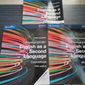 Cambridge IGCSE English as a Second Language Coursebook Fifth edition 3册合售