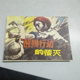 “醒狮行动”的覆灭（云南民兵战斗故事）--云南84年1印67000册，武俊绘画，解放初期反动头人逃窜境外、与蒋军残部勾结侵扰边境，被我军民用计歼灭题材，大缺本