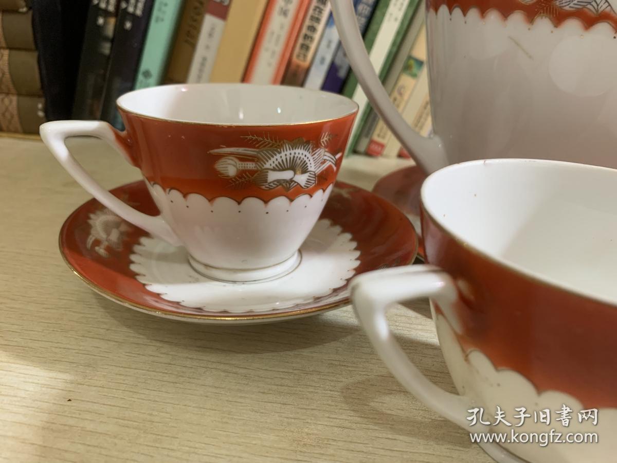 出口创汇时期 精美茶具一套