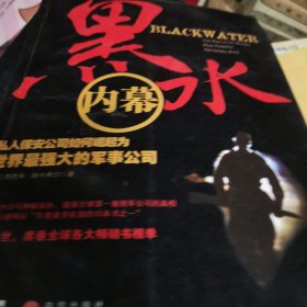 黑水内幕：私人保安公司如何崛起为世界最强大的军事公司