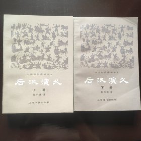 后汉演义（上下册）